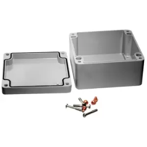 Image of Hammond 1590Z160GY Watertight Diecast Enclosure 160 x 160 x 90 Grey