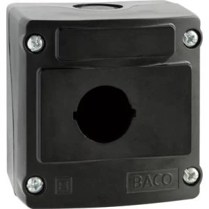 Image of Enclosure 1 installation slots L x W x H 74 x 74 x 47.9mm Bl