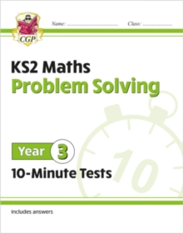 Image of KS2 Year 3 Maths 10-Minute Tests: Problem Solving Paperback / softback