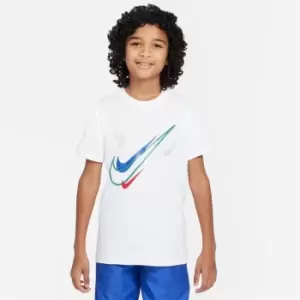 Image of Nike Sportswear Big Kids (Boys') T-Shirt - White