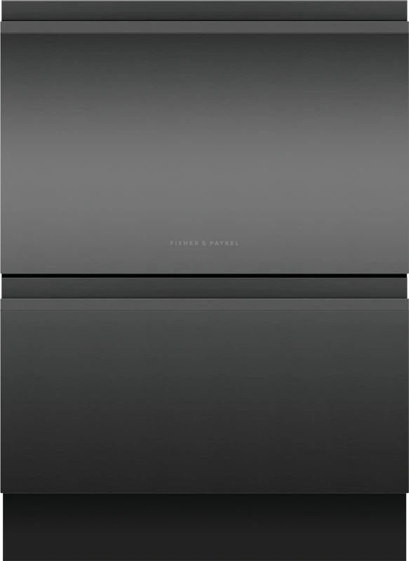 Image of Fisher & Paykel Series 9 Double DishDrawer DD60D4HNB9 WiFi Connected Fully Integrated Full Size Dishwasher - Black Control Panel - E Rated