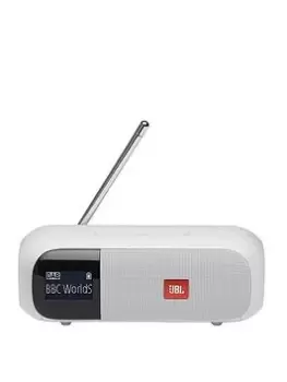 Image of Jbl Tuner 2 Portable Dab/Fm Radio White