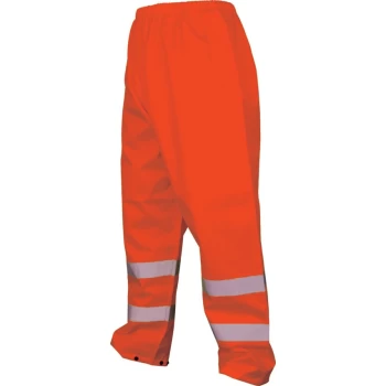 Image of Hi-Vis Rip-stop Orange Trousers (EN20471) - 2XL