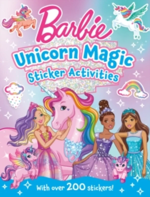 Image of Barbie Unicorn Magic Sticker Activity Book Paperback / softback