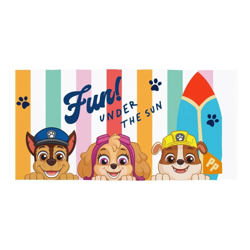 Image of Paw Patrol Paw Patrol Beach Towel - Multicoloured - 140X70cm