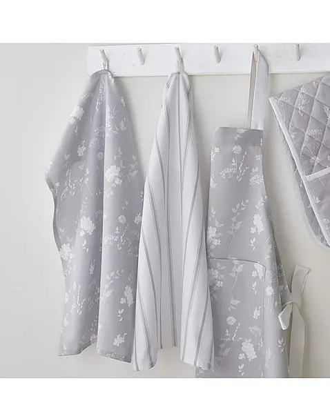 Image of Meadowsweet Floral Tea Towel Pair