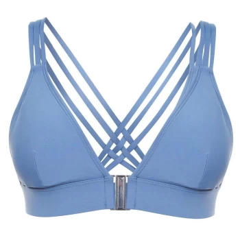 Image of Firetrap Cross Back Bikini Top Ladies - China Blue