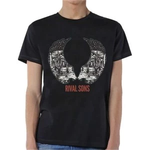 Image of Rival Sons - Desert Wings Mens Medium T-Shirt - Black