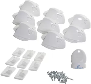 Image of Dreambaby Adhesive Mag Locks - 8 Magnetic Locks And 1 Magnetic Key