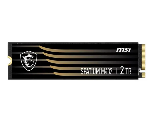 Image of MSI SPATIUM M482 M.2 2 TB PCI Express 4.0 3D NAND NVMe SPATIUM M482 PCIE 4.0 NVME M.2 2TB