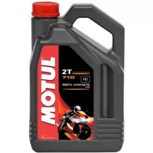 Image of 710 2T 100% Synthetic 4 Litres - Motul