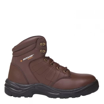 Image of Dunlop Dakota Mens Steel Toe Cap Safety Boots - Brown