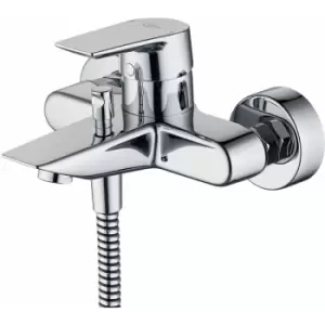 Image of Ideal Standard - Tesi Wall Mounted Bath Shower Mixer Tap - Chrome