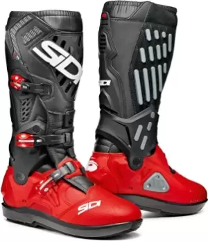 Image of Sidi Atojo SRS Motocross Boots Black Red