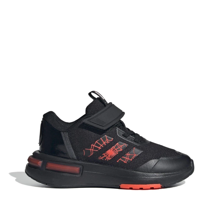 Image of adidas MARVEL SPIDEY Racer EL K boys's Children's Shoes (Trainers) in Black