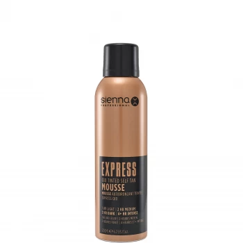 Image of Sienna X Express Q10 Tinted Self Tan Mousse 200ml
