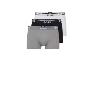 Image of Boss Bodywear 3 Pack Power Trunks - Black