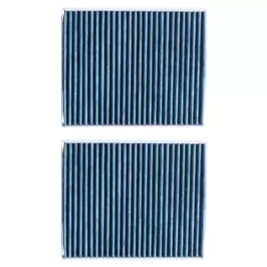 Image of RIDEX PLUS Pollen filter with antibacterial action 424I0495P Filter, interior air,Cabin filter BMW,FIAT,HYUNDAI,5 Touring (F11),5 Limousine (F10)