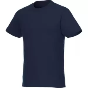 Image of Elevate Mens Jade Short Sleeve Recycled T-Shirt (S) (Navy)