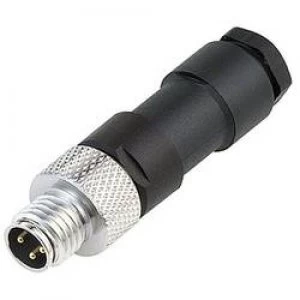 Image of Binder 99 3383 00 04 Series 768 Sensor Actuator Plug Connector M8 Screw Closure Straight