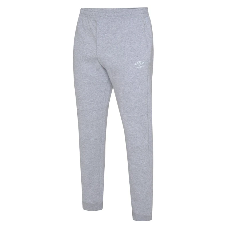 Image of Umbro Club Leisure Jogging Bottoms in Pale Grey Size: 11-12 Years Pale Grey Unisex 11-12 Years