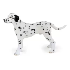 Image of Papo Dog And Cat Companions Dalmatian Toy Figure, Three Years Or Above, Black/White (54020)