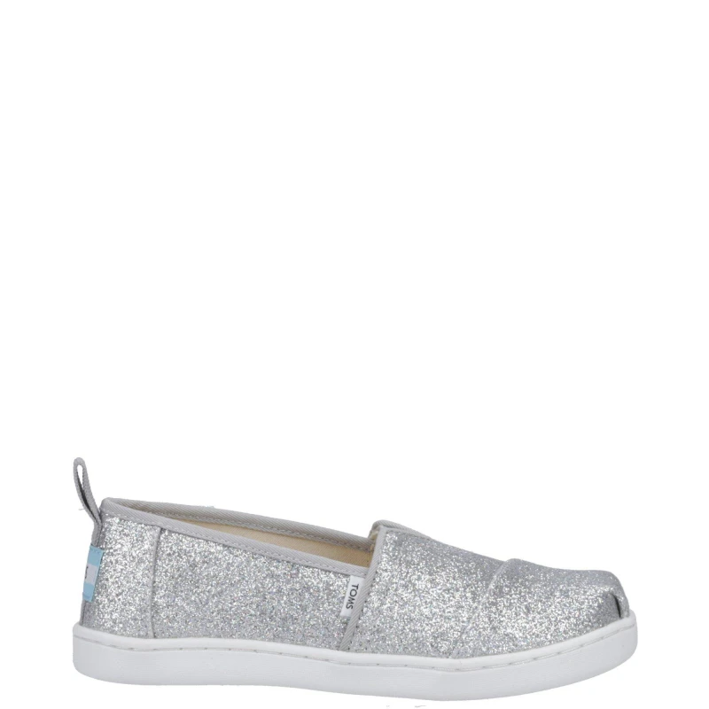 Image of Toms Alpargata Shoes Silver female 13 (32.5)