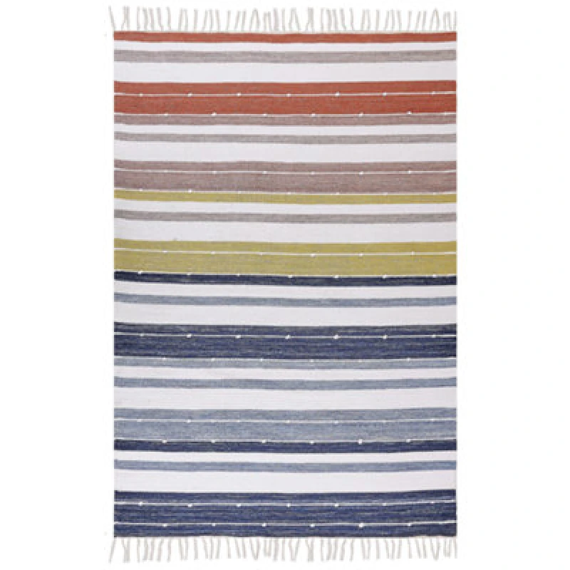 Image of Beliani Outdoor Rug Tozakli Multicolour 160 X 230 Cm