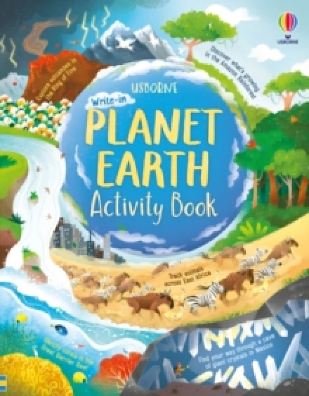 Image of Sam Baer Planet Earth Activity Book Multi unisex
