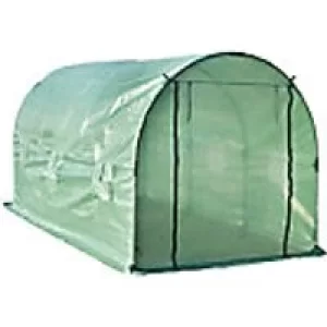 Image of Outsunny Tunnel Greenhouse Outdoors Waterproof Green 2000 mm x 4000 mm x 1900 mm