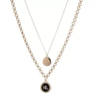 Image of Ladies Lauren Ralph Lauren Two Row Pendant Necklace