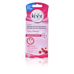 Image of BANDAS DE CERA depilatorias faciales piel normal 20 uds
