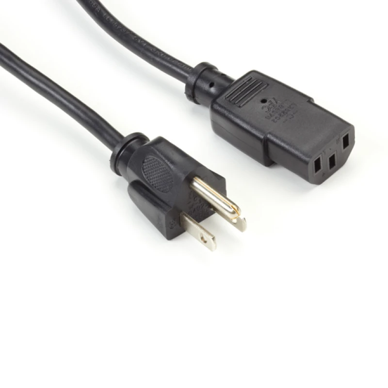 Image of Black Box EPXR08 power cable 2m NEMA 1-15P C13 coupler