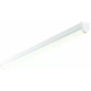 Image of Loops - 4ft single 24W Cool White LED Linear Ceiling Strip Light Slim Batten Lamp 2800Lm