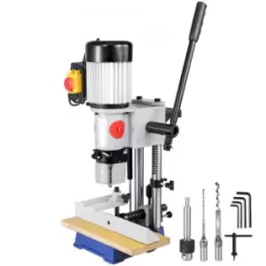 Image of VEVOR Bench Morticer 1/2 HP 1400RPM Benchtop Drill Presses 60 Pounds Weigh Benchtop Mortising Machine 13mm Chuck Capacity for Internal Grinding Metal