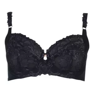 Image of Figleaves Smoothing Plunge Bra - Black