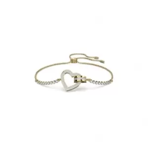 Image of Lovely Heart White Gold-tone Plated Bracelet 563964