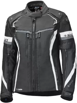 Image of Held Imola ST Ladies Motorcycle Textile Jacket, black-white, Size M for Women, black-white, Size M for Women