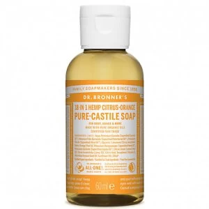 Image of Dr. Bronner's Citrus-Orange ekologiskas skystas muilas 60ml