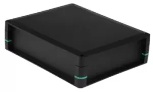 Image of Phoenix Contact UCS 237-195-H-GD 9005 Polycarbonate PCB Enclosure, 206.8 x 164.8 x 14.3mm