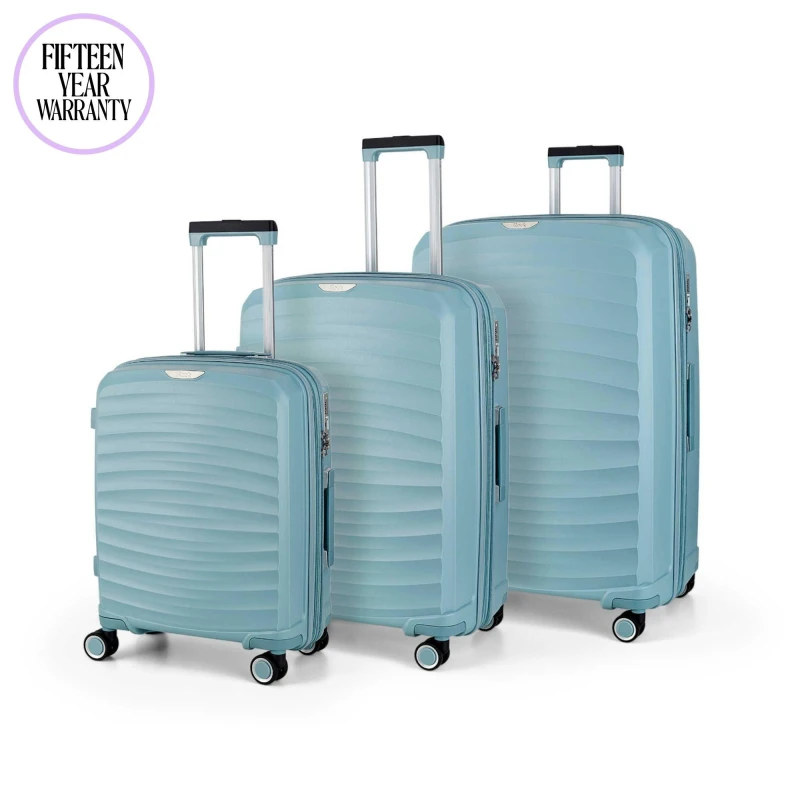 Image of Rock Sunwave Suitcase Light Blue Light Blue unisex Medium