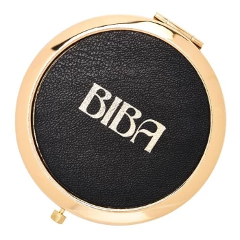 Image of Biba Compact Mirror - Black Logo