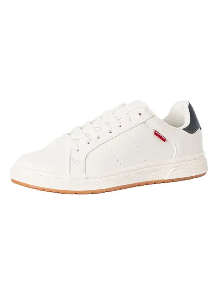 Image of Levis Piper Trainers Regular White 11 UK