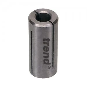 Image of Trend Router Collet Reduction Sleeve 12.7mm 8mm