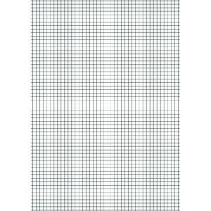 Image of Loose Leaf Paper A4 10mm Squares Pack of 2500 EN09807