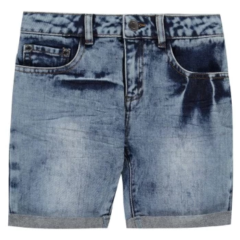 Image of Firetrap Denim Shorts Infant Boys - Blue