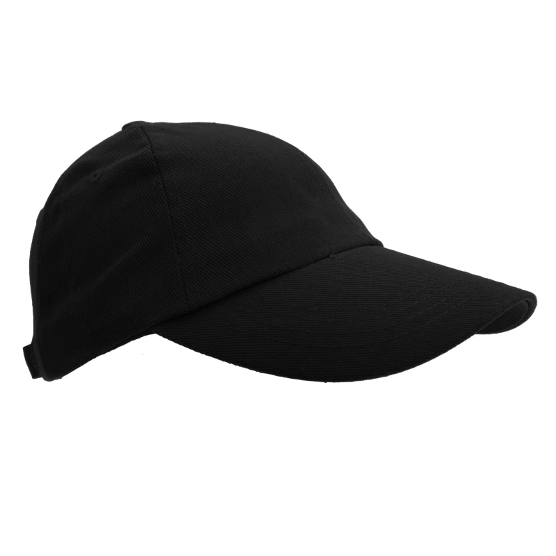 Image of Result Result Heavy Cotton Premium Pro-Style Baseball Cap Pack of 2 in Black One Size Unisex 5059269084820