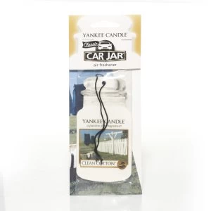 Image of Yankee Candle Car Air Freshener - Clean Cotton