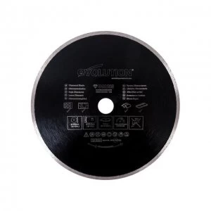 Image of Evolution RAGEA Diamond Continuous Rim Blade 255 x 25.4mm