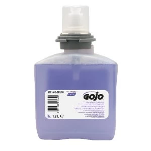 Image of Original Gojo N06250 Premium 1.2L Foam Soap Hand Wash Refill Pack of 2 for TFX Dispenser